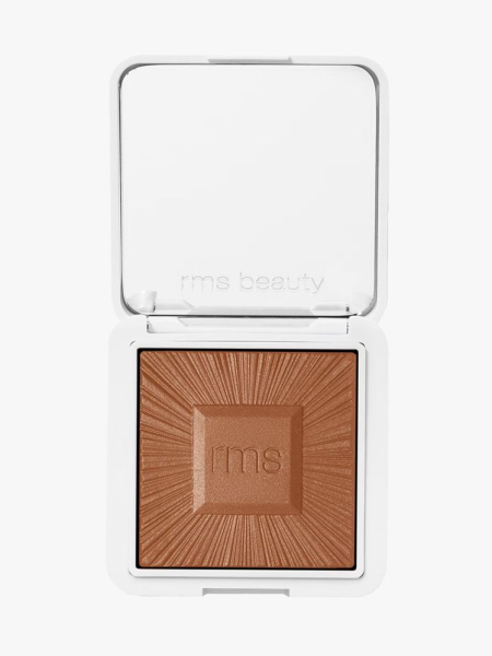 RMS Beauty ReDimension Hydra Bronzer in branded component on a light gray background